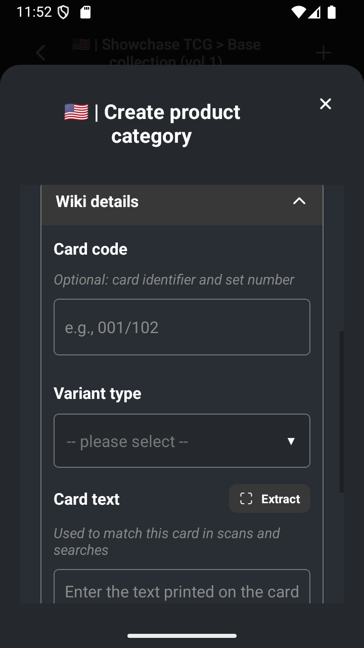 Product Wiki details.